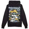 Jordan 13 “Blue Grey” DopeSkill Hoodie Sweatshirt Trippin Graphic Streetwear - Black