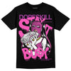 Jordan 4 GS “Hyper Violet” DopeSkill T-Shirt Stay It Busy Graphic Streetwear - Black