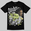 Jordan 4 GS “Light Lemon Twist” DopeSkill T-Shirt Stressless Graphic Streetwear  black