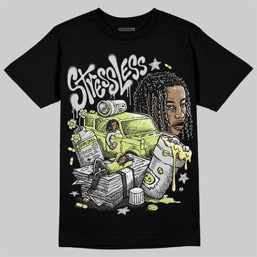 Jordan 4 GS “Light Lemon Twist” DopeSkill T-Shirt Stressless Graphic Streetwear  black