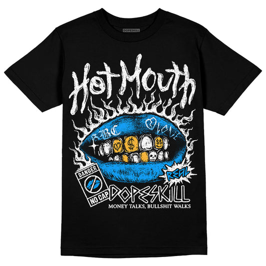 Jordan 6 “Reverse Oreo” DopeSkill T-Shirt Hot Mouth Graphic Streetwear - Black