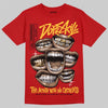 Jordan 14 Retro Ferrari (2025) DopeSkill T-Shirt The Mouth With No Droughts Graphic Streetwear - Red