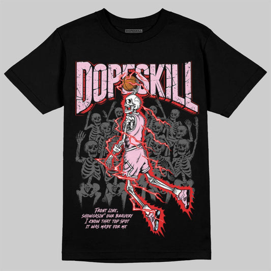 Awake NY x Air Jordan 5 Arctic Pink DopeSkill T-Shirt Thunder Dunk Graphic Streetwear - Black