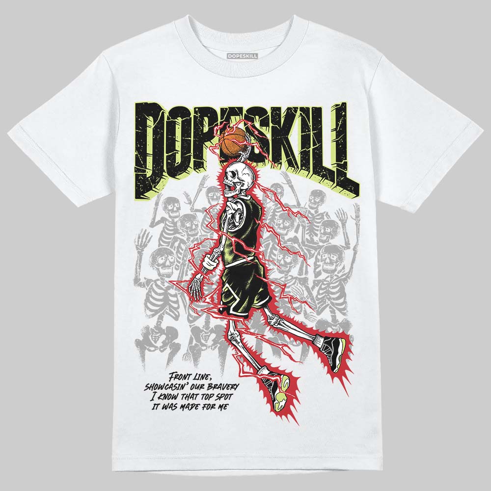 Jordan 11 “Inner Beast” DopeSkill T-Shirt Thunder Dunk Graphic Streetwear - White
