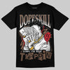 Jordan 9 'Olive' DopeSkill T-Shirt Sorry I've Been Trappin Graphic Streetwear - black