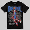 Jordan 1 Low Travis Scott x Fragment DopeSkill T-Shirt Thunder Dunk Graphic Streetwear - black