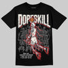 Nigel Sylvester x Jordan 1 Low OG “Nitro” DopeSkill T-Shirt Thunder Dunk Graphic Streetwear - Black
