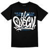 Jordan 3 "Midnight Navy" DopeSkill T-Shirt Queen Graphic Streetwear - Black