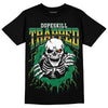 Green Sneakers DopeSkill T-Shirt Trapped Halloween Graphic Streetwear - Black 