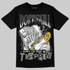 Jordan 3 Retro Black Cat DopeSkill T-Shirt Sorry I've Been Trappin Graphic Streetwear - Black