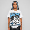 UNC 11s DopeSkill Oversize Print T-Shirt Real Ones Choose Loyalty Graphic