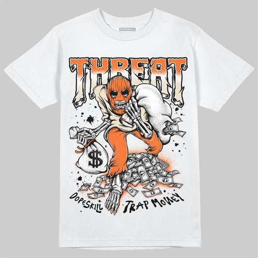 Jordan 3 “Starfish” DopeSkill T-Shirt Threat Graphic Streetwear - White