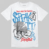 Jordan 3 Retro OG Rare Air DopeSkill T-Shirt Speak It Graphic Streetwear - White 