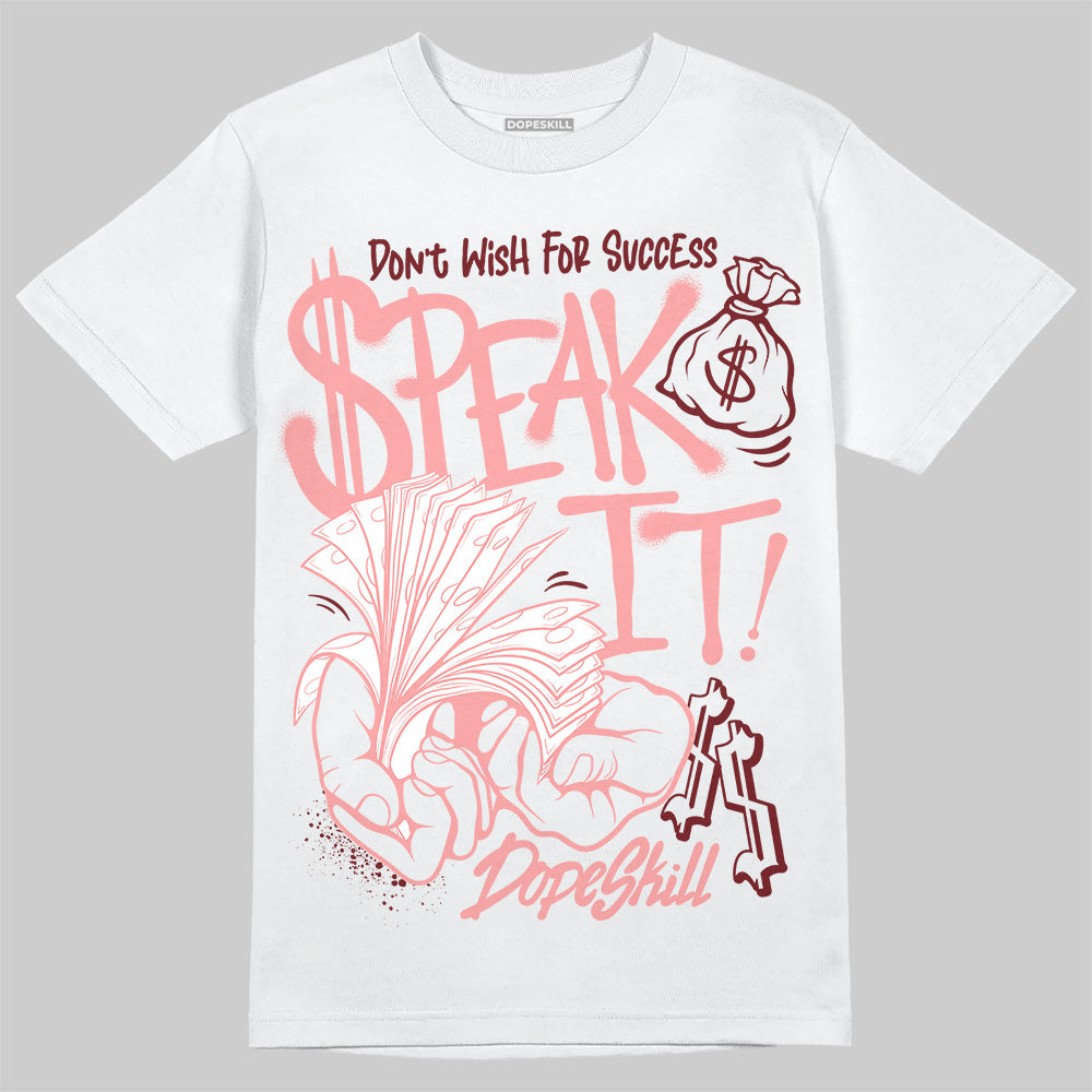Jordan 3 Retro Valentine's Day Treat Yourself (2025) DopeSkill T-Shirt Speak It Graphic Streetwear - White