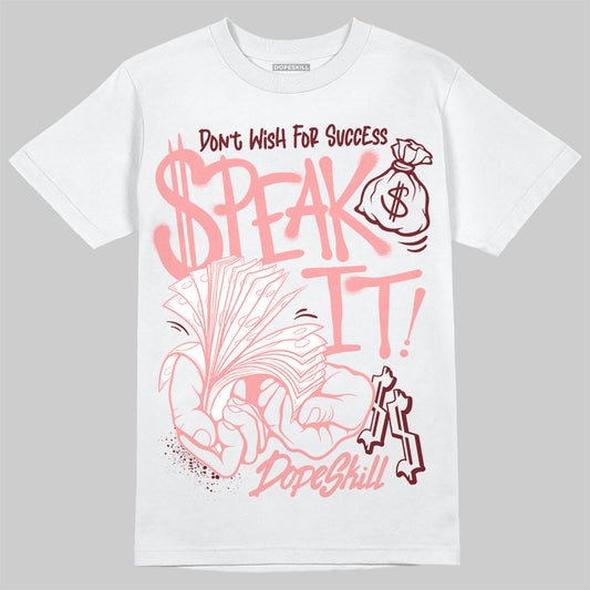 Jordan 3 Retro Valentine's Day Treat Yourself (2025) DopeSkill T-Shirt Speak It Graphic Streetwear - White