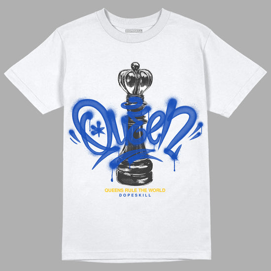 Jordan 14 “Laney” DopeSkill T-Shirt Queen Chess Graphic Streetwear - White 