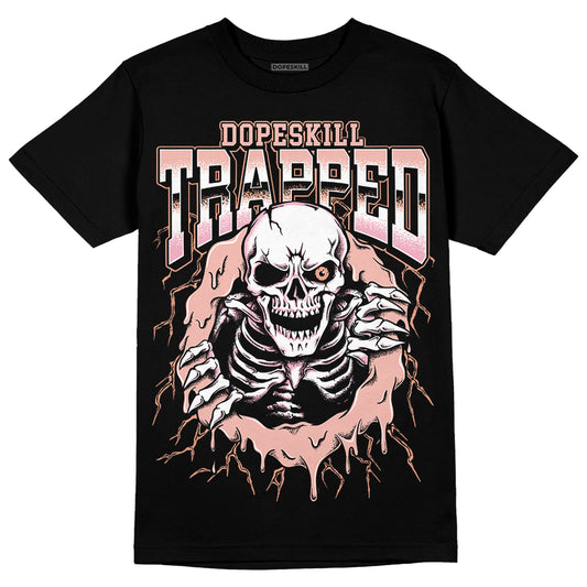 Jordan 11 Low “Legend Pink” DopeSkill T-Shirt Trapped Halloween Graphic Streetwear - Black