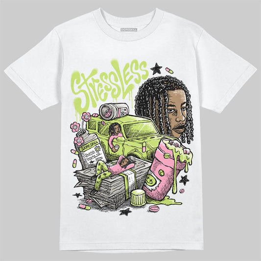 Chase B x Travis Scott x Jordan Jumpman Jack DopeSkill T-Shirt Stressless Graphic Streetwear - White