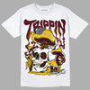 Dunk Yellow Bordeaux DopeSkill T-Shirt Trippin Graphic Streetwear - White