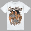 Jordan 3 Retro Palomino DopeSkill T-Shirt Queen Of Hustle Graphic Streetwear - White