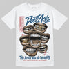 Jordan 12 Retro French Blue (2025) DopeSkill T-Shirt The Mouth With No Droughts Graphic Streetwear - White 