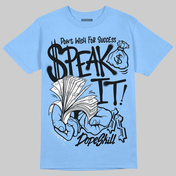 Vans Knu Stack Vintage Satin Dream Blue DopeSkill Blue T-shirt Speak It Graphic Streetwear