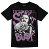 Jordan 2 “Mauve/Off-Noir” DopeSkill T-Shirt Stay It Busy Graphic Streetwear - Black