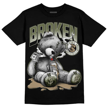 Air Max 90 Ballistic Neutral Olive DopeSkill T-Shirt Sick Bear Graphic Streetwear - Black