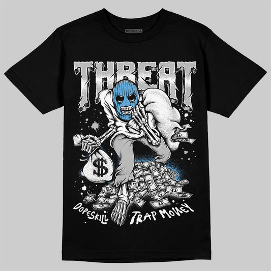 Jordan 10 OG “Steel” DopeSkill T-Shirt Threat Graphic Streetwear - black