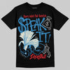 Jordan 3 Retro OG Rare Air DopeSkill T-Shirt Speak It Graphic Streetwear - Black