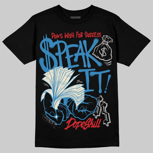 Jordan 3 Retro OG Rare Air DopeSkill T-Shirt Speak It Graphic Streetwear - Black