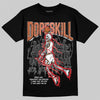 Jordan 14 Golf "US Open" DopeSkill T-Shirt Thunder Dunk Graphic Streetwear - Black