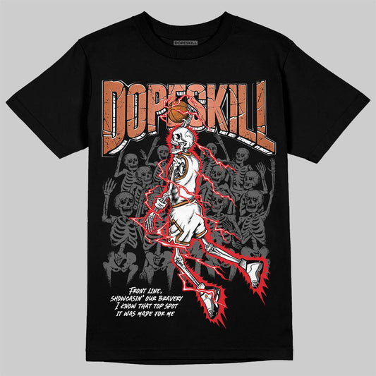 Jordan 14 Golf "US Open" DopeSkill T-Shirt Thunder Dunk Graphic Streetwear - Black