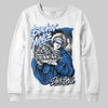 Jordan 12 “Blueberry” DopeSkill Sweatshirt Stackin Mines Graphic Streetwear - White