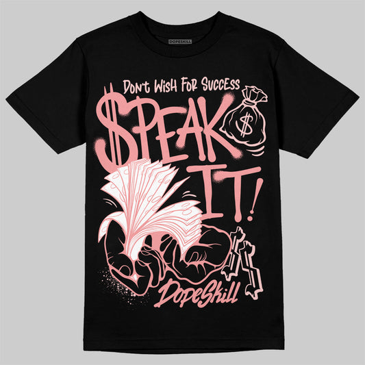 Jordan 3 Retro Valentine's Day Treat Yourself (2025) DopeSkill T-Shirt Speak It Graphic Streetwear - Black