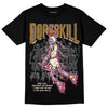 Dunk Low Just Do It “Bronzine/Playful Pink” DopeSkill T-Shirt Thunder Dunk Graphic Streetwear - Black