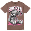 Dunk Low Smokey Mauve Playful Pink DopeSkill Brown Savana T-shirt Sick Bear Graphic Streetwear 