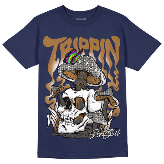 Dunk Low Premium "Tweed Corduroy" DopeSkill Navy T-shirt Trippin Graphic Streetwear