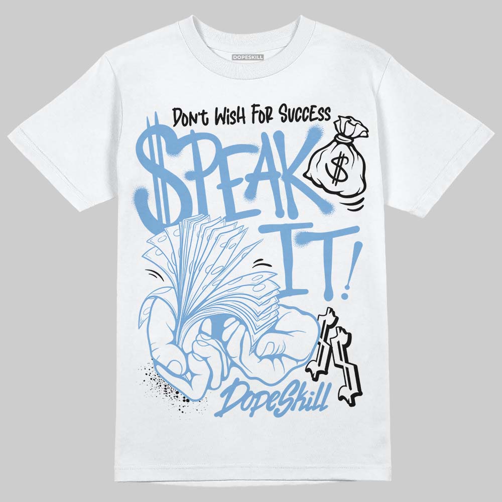 Jordan 12 Retro 'Melo' DopeSkill T-Shirt Speak It Graphic Streetwear - White