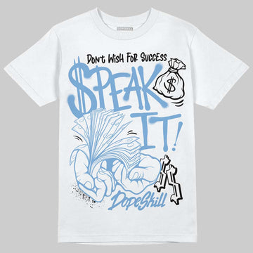 Jordan 12 Retro 'Melo' DopeSkill T-Shirt Speak It Graphic Streetwear - White