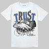 Jordan 1 Low Travis Scott x Fragment DopeSkill T-Shirt Trust No One Graphic Streetwear - White