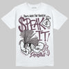 A Ma Maniére x Air Jordan 5 “Violet Ore” DopeSkill T-Shirt Speak It Graphic Streetwear - White