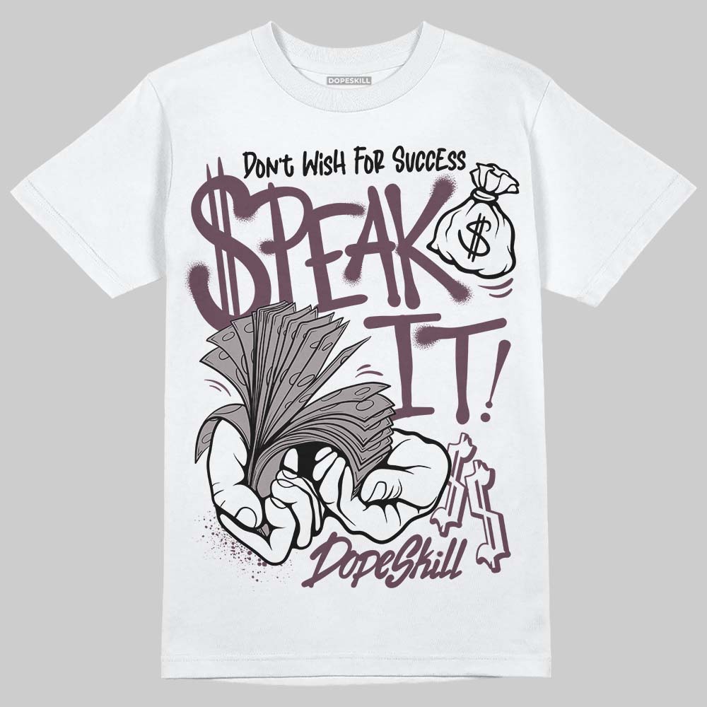 A Ma Maniére x Air Jordan 5 “Violet Ore” DopeSkill T-Shirt Speak It Graphic Streetwear - White
