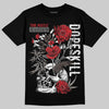 Adidas Samba OG Cloud White Better Scarlet Supplier Colour DopeSkill T-Shirt Side Hustle Graphic Streetwear - Black