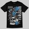 Adidas Samba OG White Black Clear Granite DopeSkill T-Shirt Side Hustle Graphic Streetwear - Black