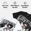 White Cement 4s DopeSkill Oversize Print T-Shirt Real Ones Choose Loyalty Graphic