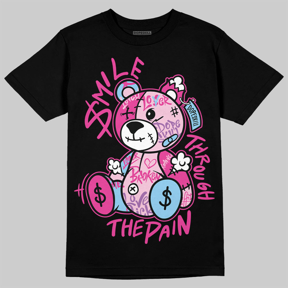 Jordan 6 “Doernbecher” DopeSkill T-Shirt Smile Through The Pain Graphic Streetwear - Black