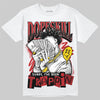 Jordan 12 Retro Flu Game (2025) DopeSkill T-Shirt Sorry I've Been Trappin Graphic Streetwear - White