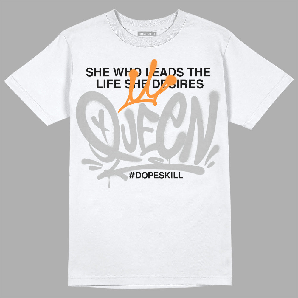 Dunk Low Cool Grey DopeSkill T-Shirt Queen Graphic Streetwear - White 