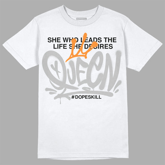 Dunk Low Cool Grey DopeSkill T-Shirt Queen Graphic Streetwear - White 